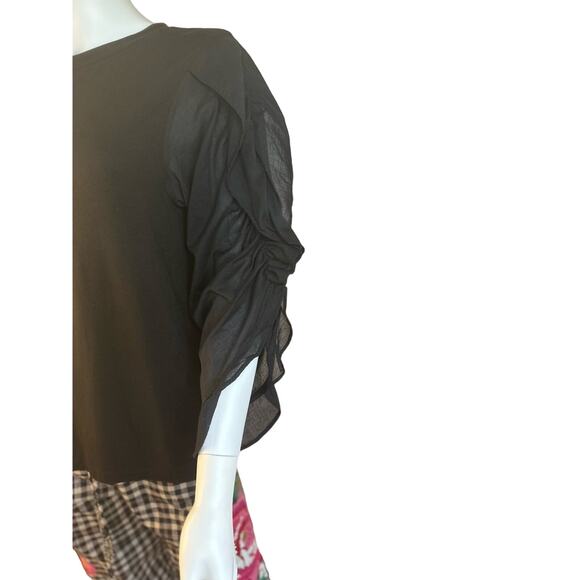 Kobi Halperin Flounce Blouson Sleeve Top - Picture 4 of 8
